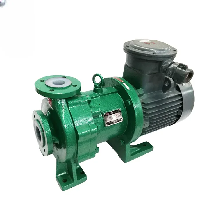 Высокопоточный коррозионно-стойкий центробежный насос используемый в