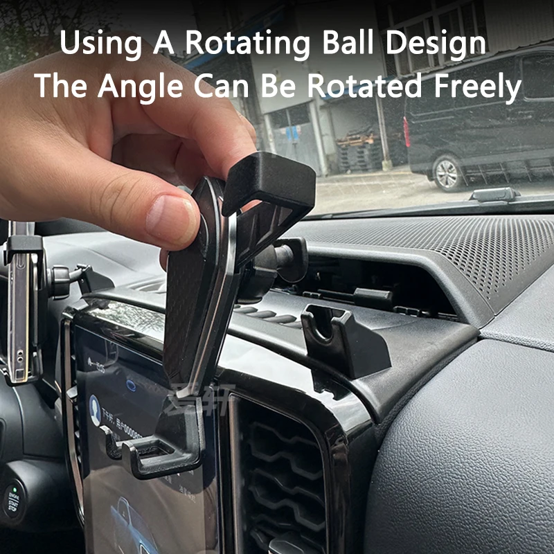 Автомобильный держатель для телефона QHCP Центральная панель поддержка