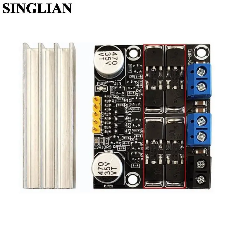 10A двухканальный модуль привода двигателя постоянного тока вперед и назад