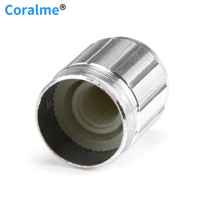 10 pcs Mini Potentiometer Knobs Cap Aluminum Alloy Silver 15*16.5mm For | Potentiometers