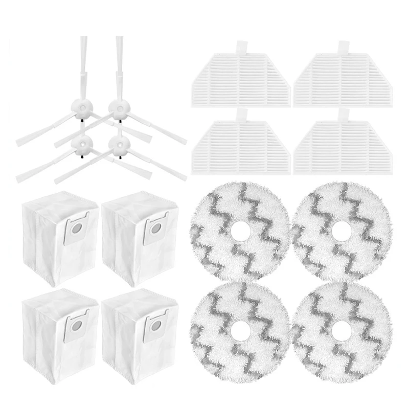 

A06I For Xiaomi Roidmi EVA Self-Cleaning Emptying Robot Vacuum SDJ06RM Replacement Spare Parts Hepa Filter Mop Cloths Rag