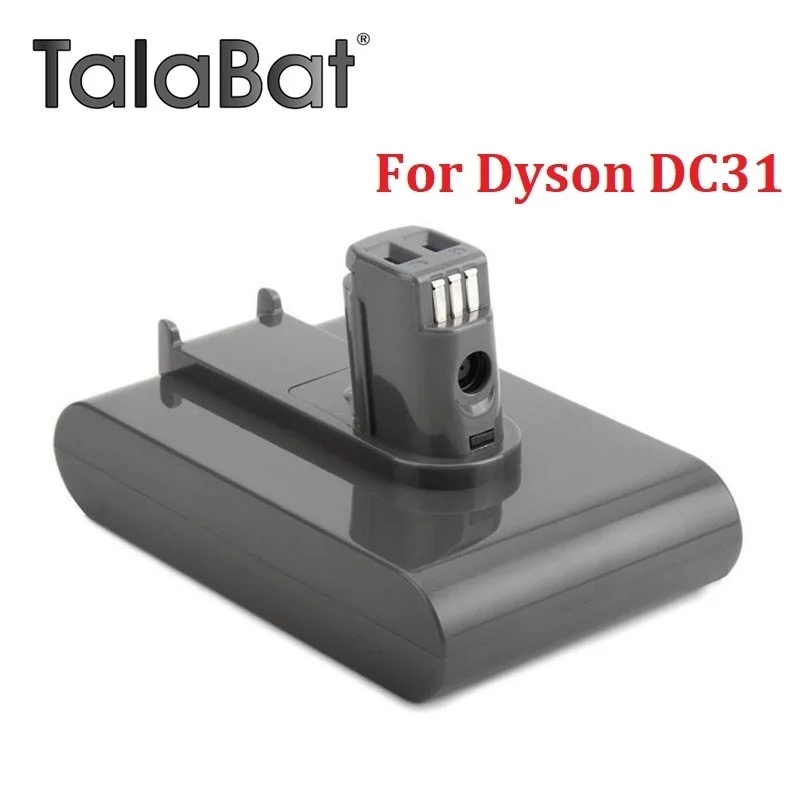 Фото Аккумуляторные батарейки типа А для пылесоса Dyson, 22,2 в, 3000 мА · ч, для пылесосов Dyson DC31, DC34, DC35, DC31A, DC44, DC 45, Animal 17083-04L70 №1