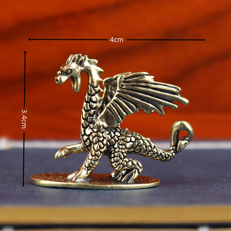 

Медный столик-фигурка геккон