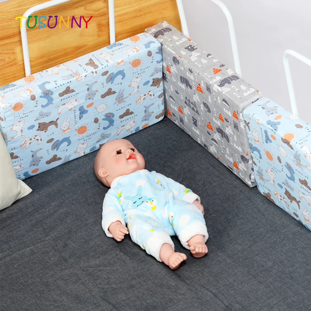 

Inflatable Toddler Bed Bumper Non-Slip Protective Baby Crib Guardrail Bed Rail Guard