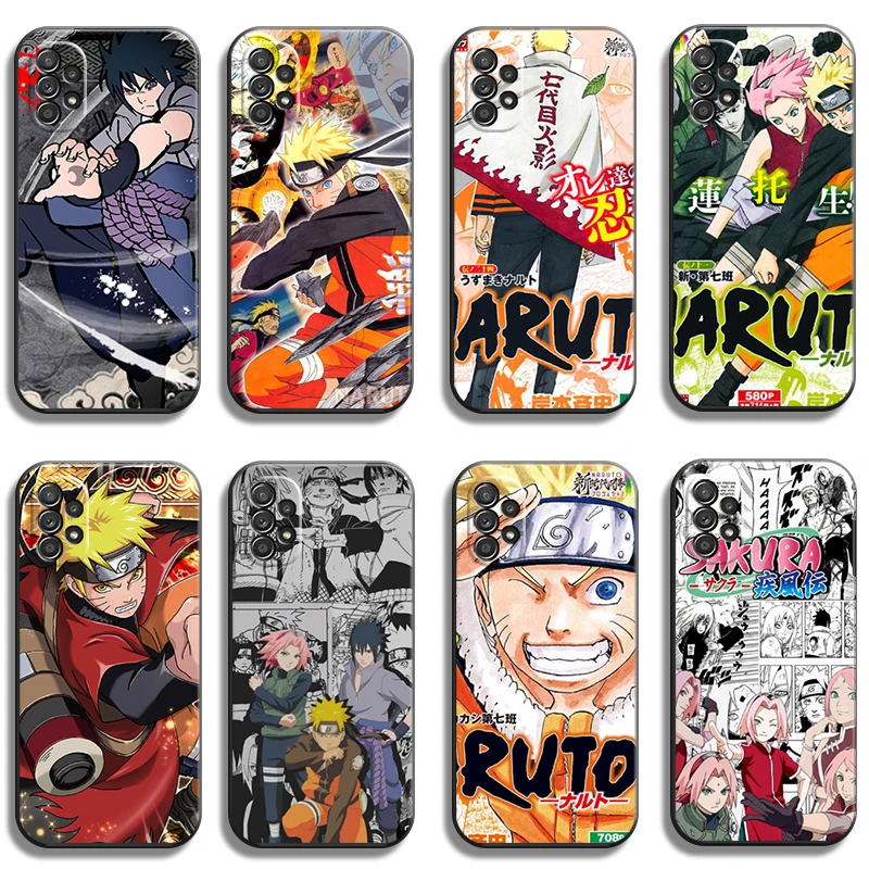 

Naruto Japanese Anime Phone Cases For Samsung Galaxy A51 4G A51 5G A71 4G A71 5G A52 4G A52 5G A72 4G A72 5G Carcasa Coque