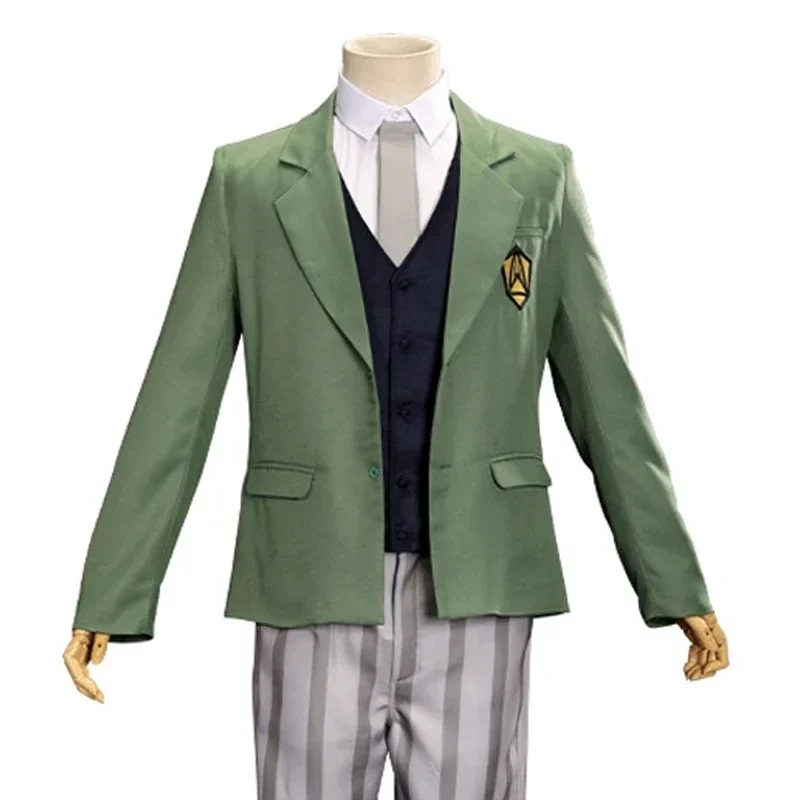 Костюмы для косплея аниме Beastars Louis Red Dear Legoshi Cherryton Academy комплект униформы зеленого