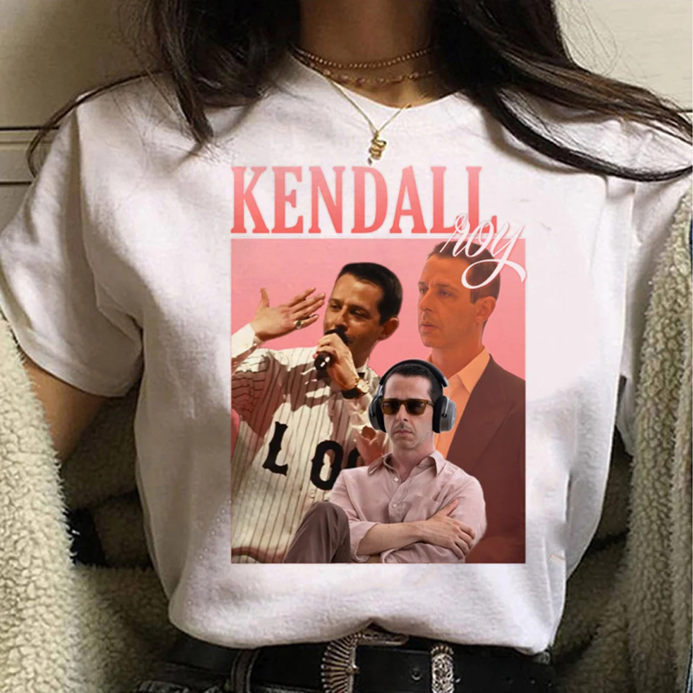 

Kendall Roy t-shirts women Japanese t-shirts girl 2000s clothes