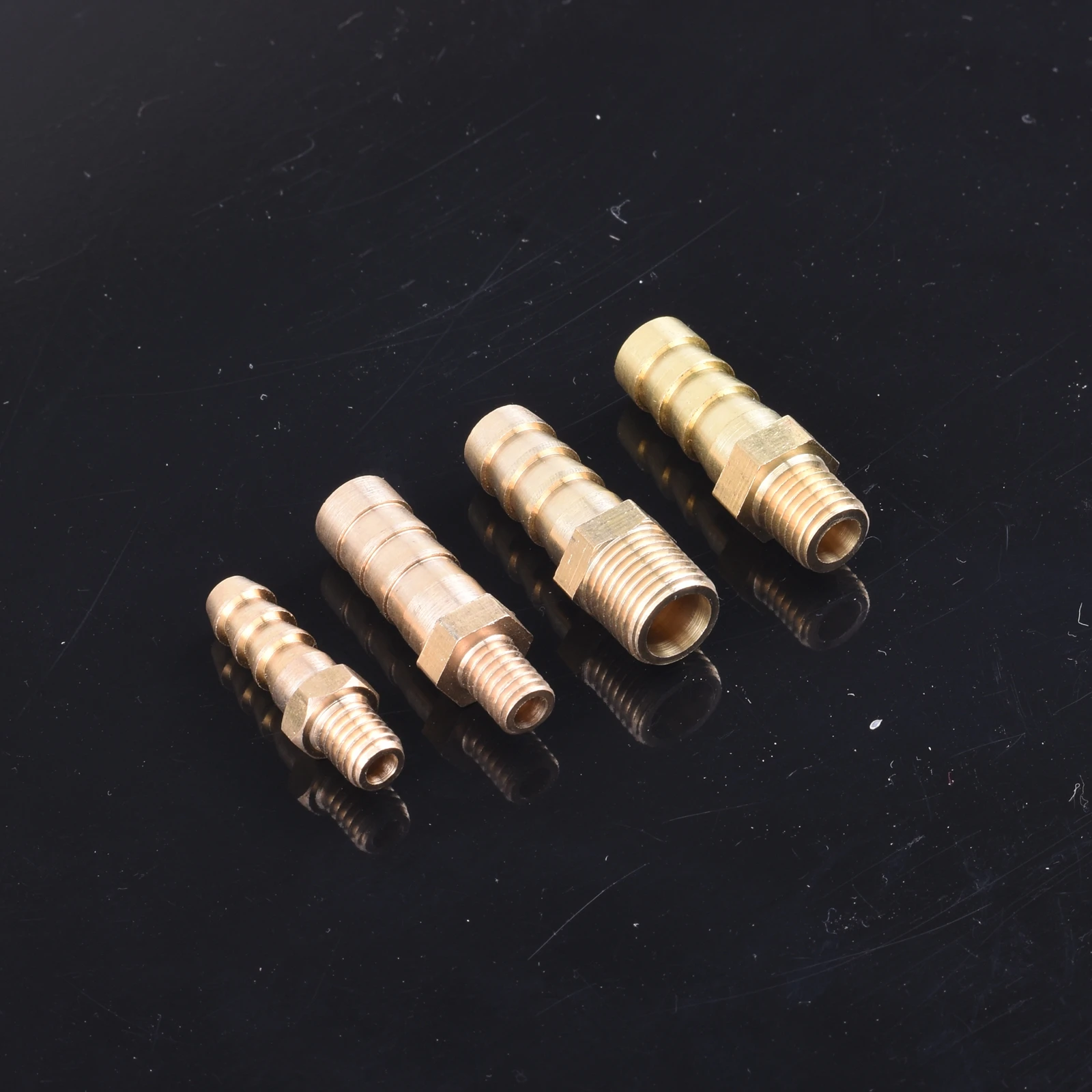 Латунный фитинг для труб 4 мм 6 8 10 12 19 шланг хвостовик 1/8 &quot1/4&quot 1/2 &quot3/8&quot BSP