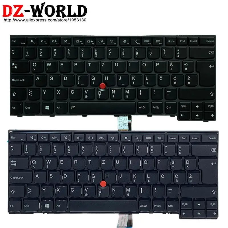 

SI Slovenian Backlit Keyboard for Lenovo Thinkpad L440 L450 L460 L470 T440 T440S T431S T440P T450 T450S T460 E431 E440 Laptop