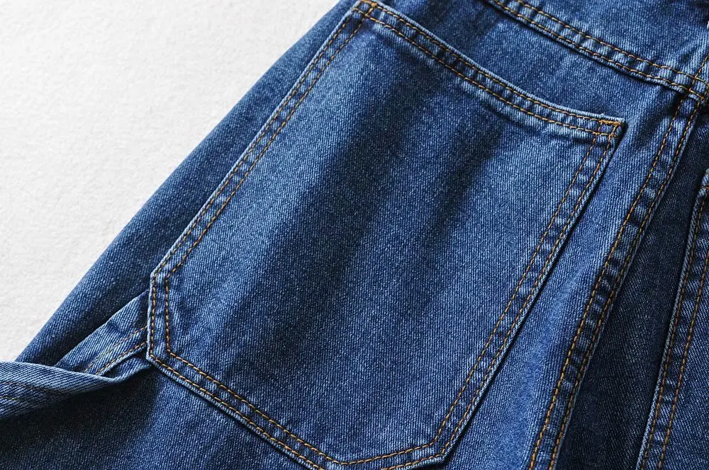 Woman Y2k  Denim Shorts Vintage Cotton Pocket All-Match Bottoms Blue Short Jeans Harajuku Sexy High Waist Indie Women Streetwear