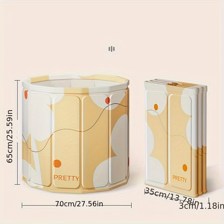 Надувная складная большая ванна портативная из ПВХ складное ведро для взрослых