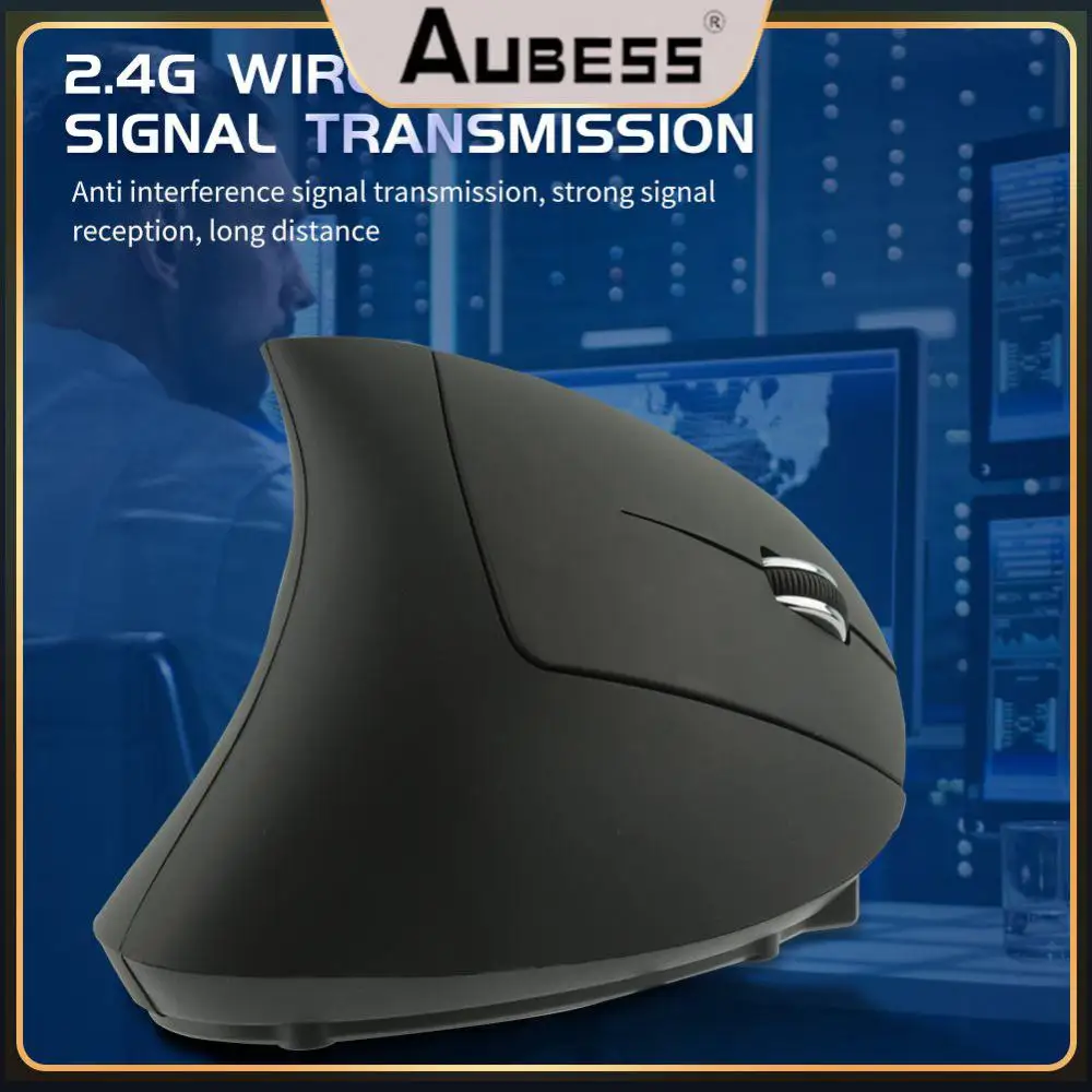 

New Upright Mouse Right Hand Usb Mice Charging 2.4g Mouse For Pc Laptop Office Home Cool Shark Vertical Mouse Gaming 1600dpi