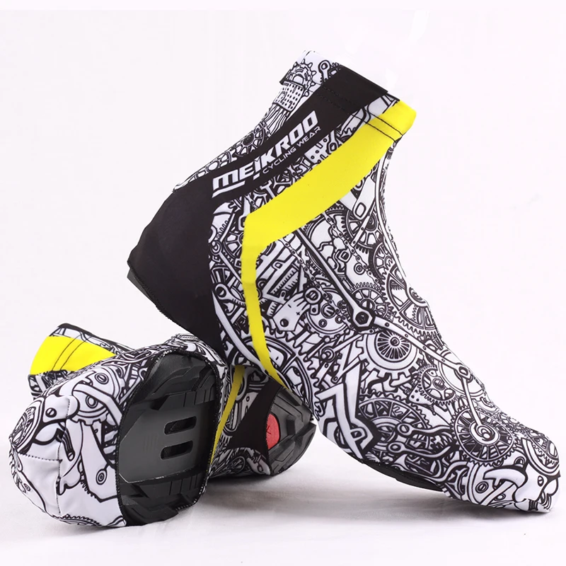 Original Meikroo Team Pro Summer  Overshoes Cycling Bike Shoe Covers Windproof Bicycle Protective Shoe Sleeves
