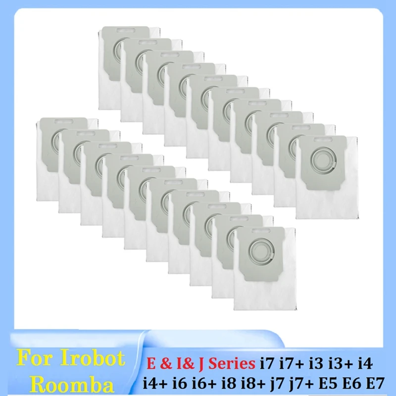 Мешок для пыли GTBL Irobot Roomba I7 + Plus I3 I6 E5 E6 E7 S9 Детали робота-пылесоса с активированным