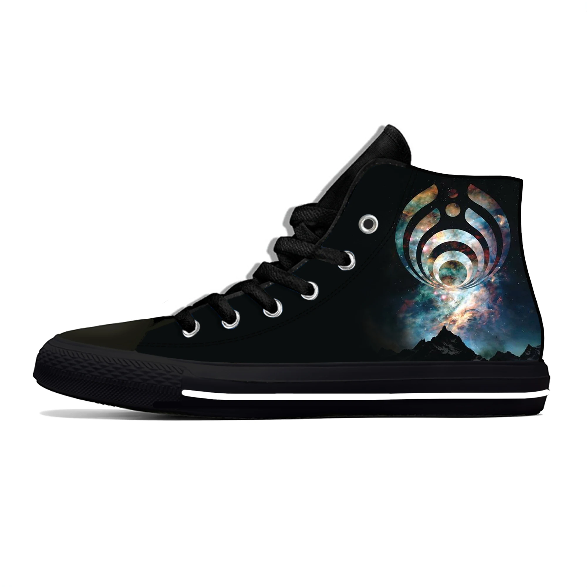 

Lorin Ashton High Top Sneakers Bassnectar Mens Womens Teenager Casual Shoes Canvas Running Shoes 3D Printed Lightweight shoe