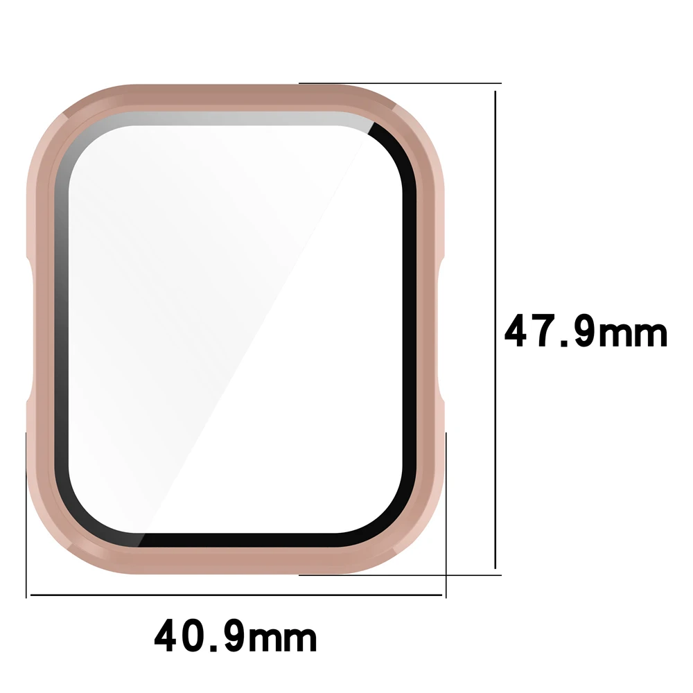 Чехол чехол и закаленное стекло для защиты экрана SKG V7 V7Pro рамка