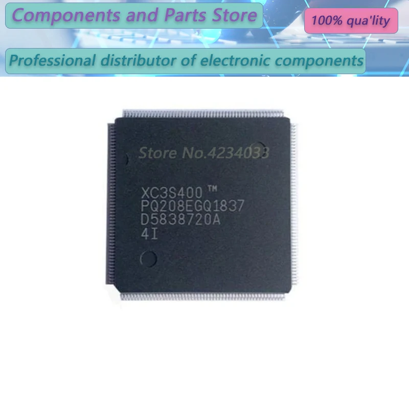 

1-10PCS XC3S400-4PQ208I XC3S400-4PQ20 XC3S400-4PQ2 QFP208 New Original Stock