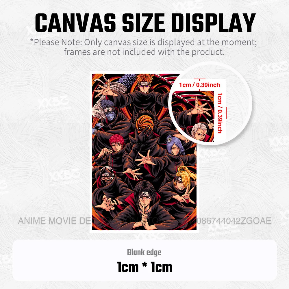 Удзумаки постер Naruto Jiraiya картина в стиле аниме Hatake Kakashi Home Decor Uchiha Sasuke без рамки