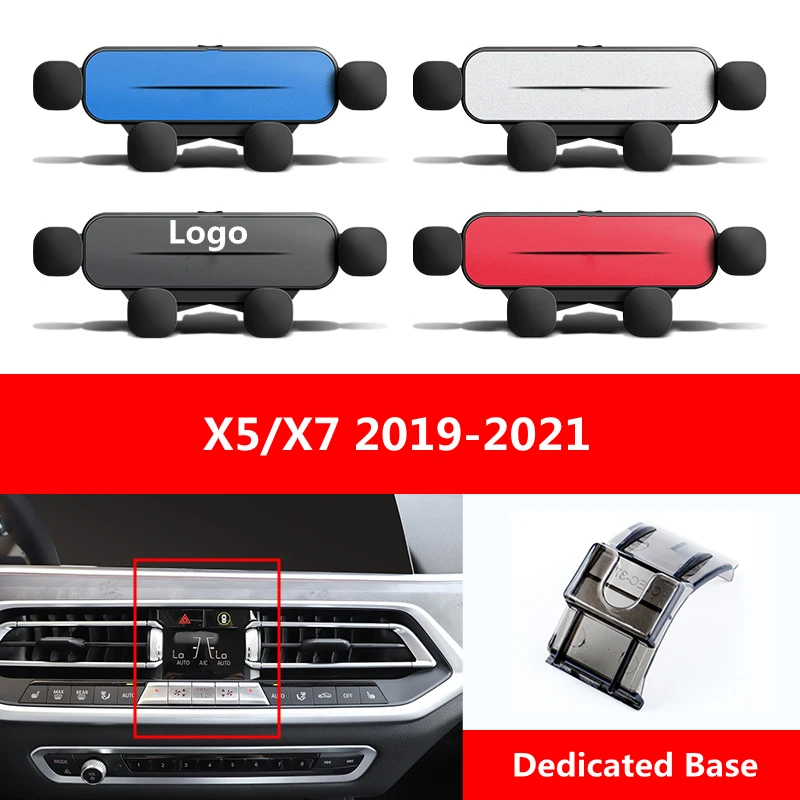 

Car Mobile Phone Holder For BMW X5 X6 X7 G05 G07 2019-2020 Mounts Stand GPS Special Gravity Navigation Vent Bracket Accessories