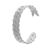 ctb3 bracelet personalized custom cuff bangles women men rose gold stainless steel jewelry