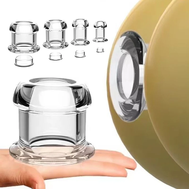 Hollow Speculum Peeking anal butt plug with stopper expander tunnel transparent anus dilation adult women men gay Masturbator