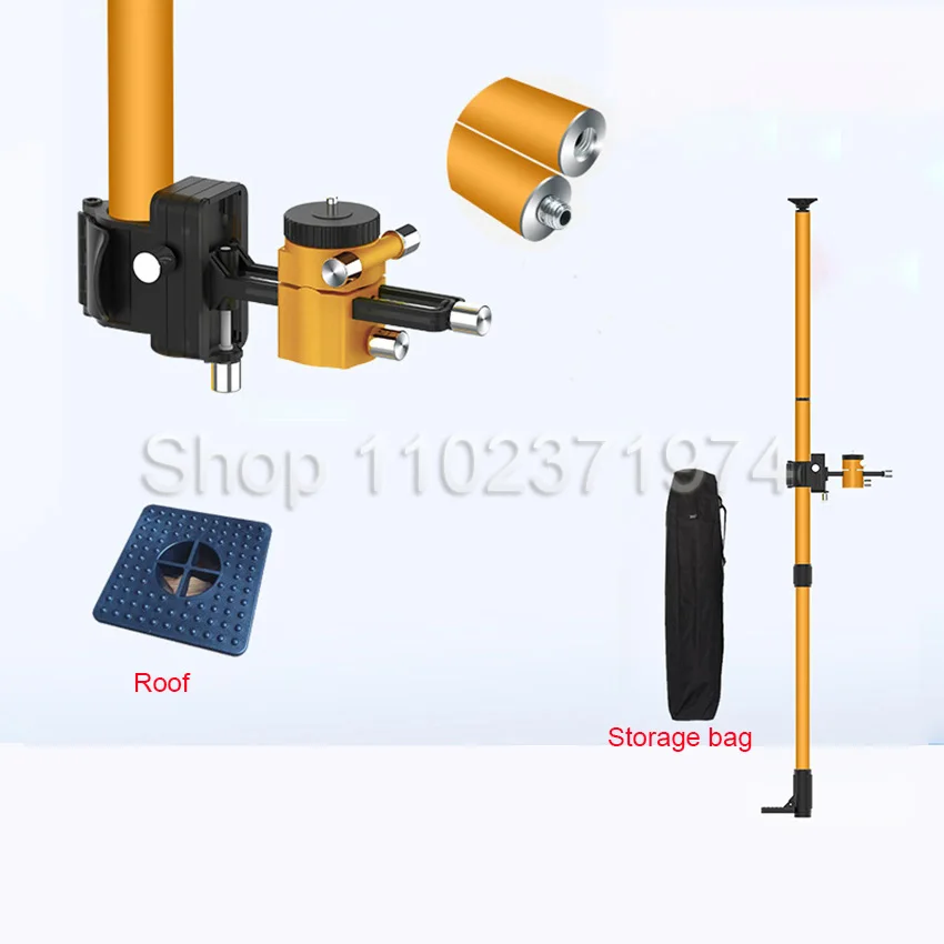 Макс. высота 3 4 м/4 2 м. Удлинительный кронштейн для лазерного уровня.