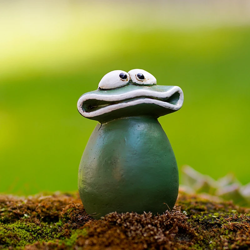 Новинка большая лягушка из смолы ремесла украшения для дома сада лягушки