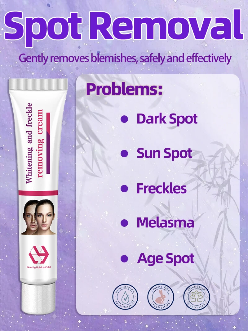 Age Dark Sun Spot Веснушки Прозрачные