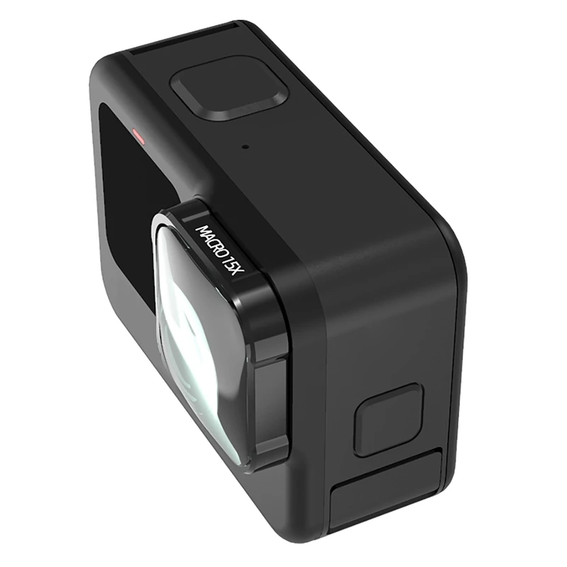 Мини-фильтр для объектива JUNESTAR 15X экшн-камеры GOPRO 9 Hero9 Go Pro аксессуары Gopro9 черный
