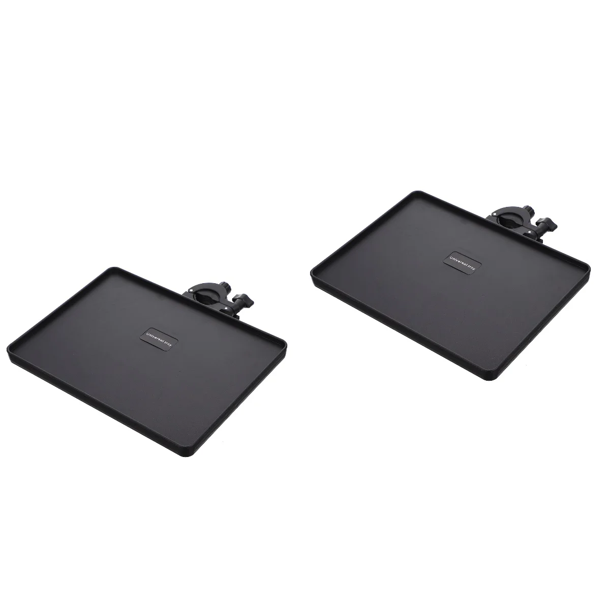 

2 Pcs Micphone Stand Shelf Mobile Holder Live Broadcast Microphone Tray Large Music Mount Adjustable Rack Attachment