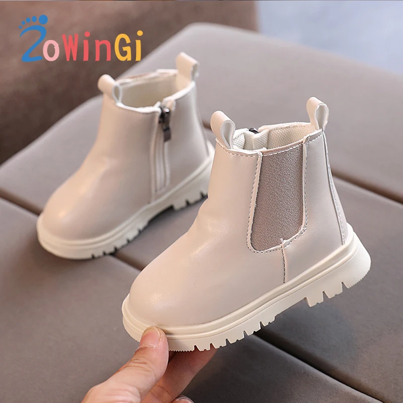 

Ботинки детские зимние, со шнуровкой, Нескользящие, размеры 21-30