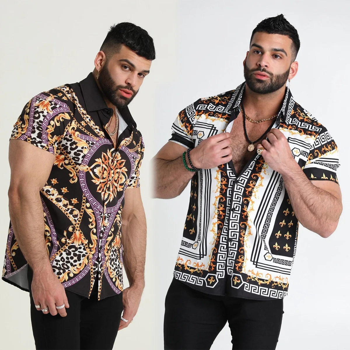 

Summer Fashion Short Sleeve Shirt Men Solid Super Slim Fit Male Social Business Dress Shirt Brand Men Gym Fitness Sport Clothing