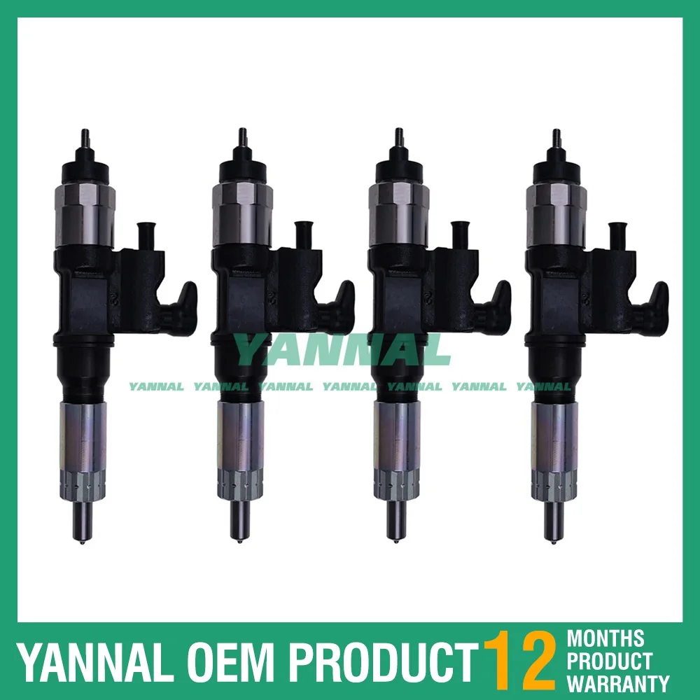 

Made in China 4 PCS Fuel Injector 095000-5471 8-98151837-0 For Isuzu NPR NPR-HD 4HK1 5.2L Truck
