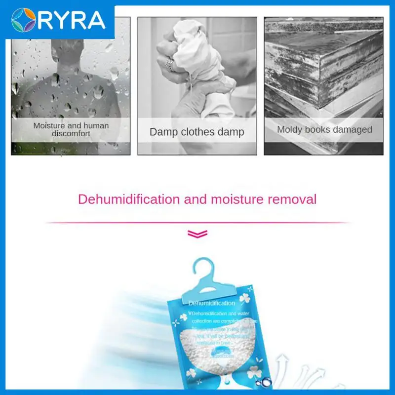 

Closet Moisture-absorbing Drying Agent Hygroscopic Desiccant Bags Hanging Closet Cabinet Wardrobe Dehumidifier Anti-mold