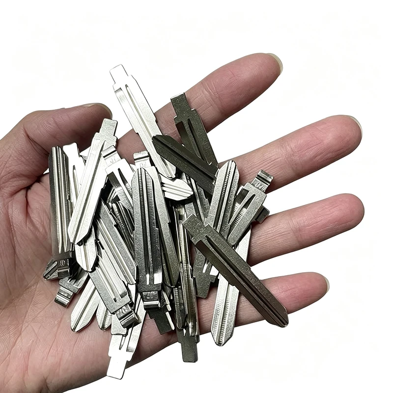 Фото 5/10 шт. 25 #   Заготовка ключа HON66 Flip Blank Key Blade HON66FH, необработанные заготовки автомобильных ключей для Accord, Fit, City, New Odyssey, для пультов KD Keydiy Xhorse. №1