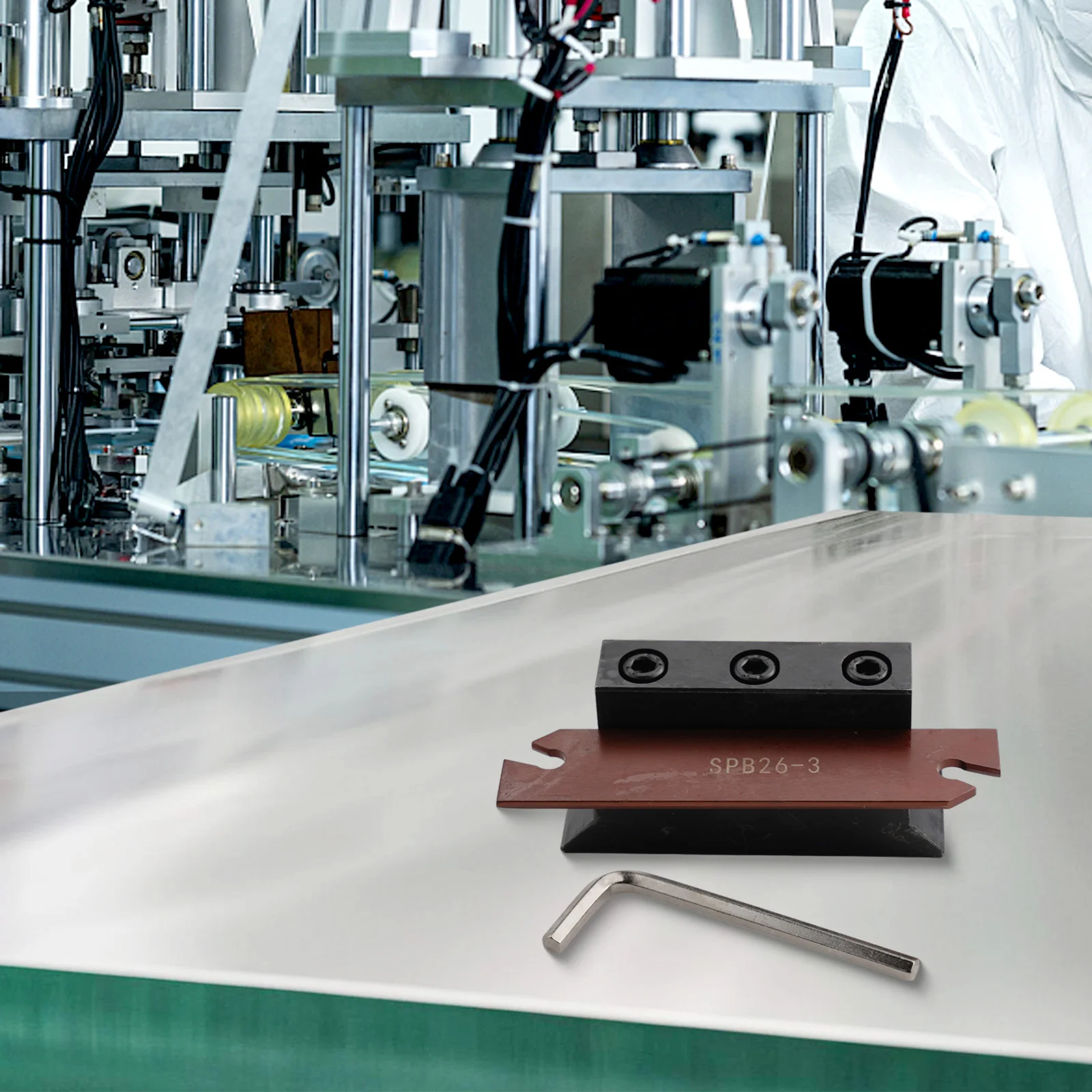 SPB326 SPB263 мм Лезвие для отрезки канавок SMBB2026 Отрезной блок Держатель инструмента