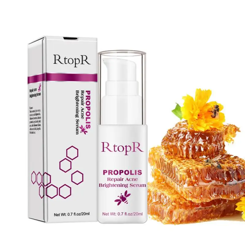 

20ml Propolis Repair Acne Brightening Serum Acne Scar Spots Cleaning Serum Shrink Pores Acne Oil Control TSLM2