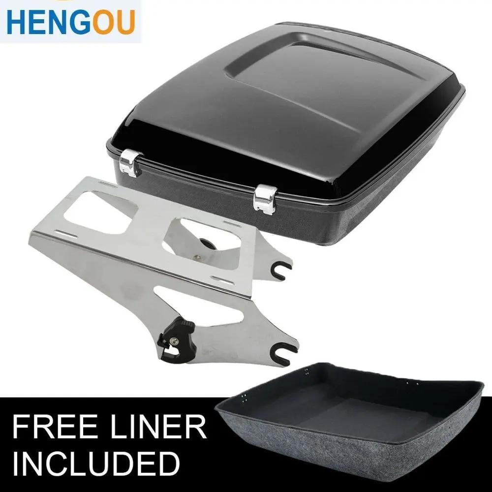 

Motorcycle Chopped Trunk Mount Rack For Harley Touring Tour Pack Electra Glide Road King Road Glide Electra Glide 2014-2020