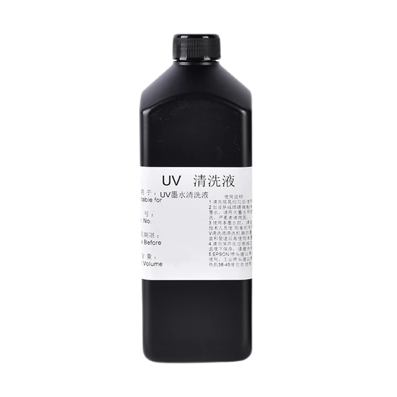 

New 500ML/Bottle UV Cleaning Liquid For Epson Roland Mimaki UV Modified Printer Cleaning Fluid Printhead Cleaning Solution