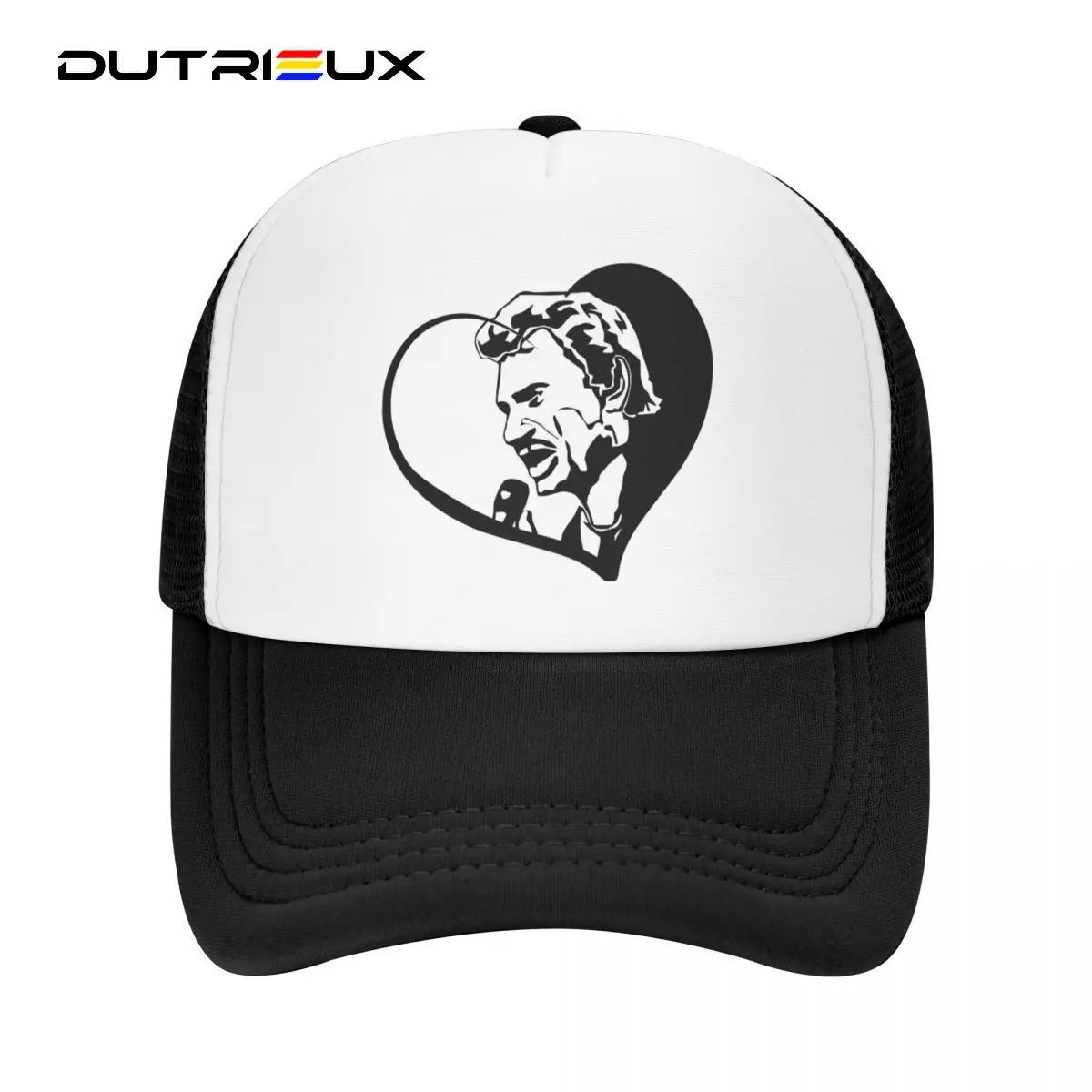 

DUTRIEUX Classic Unisex French Rock Legend Johnny Hallyday Hat Adult Adjustable Baseball Cap Men Women Hip Hop Snapback Caps
