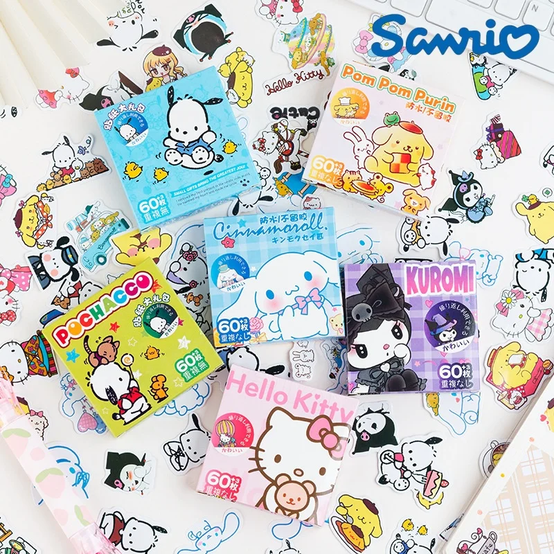 

Sanrio Kulomi Melody Hello Kitty Cinnamon Dog Post-it Notes Cartoon Kawaii Sticker Handbook Decorate The Perfect Little Gift