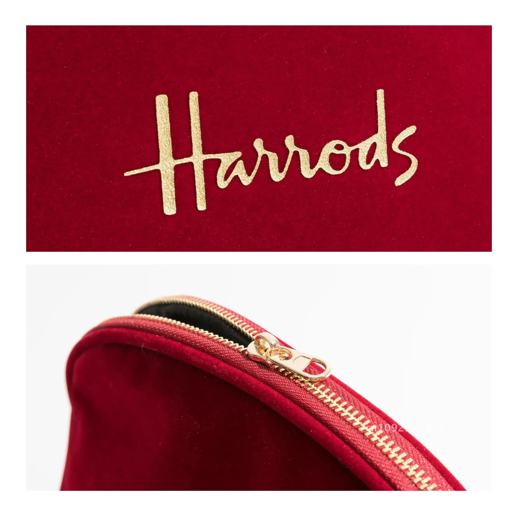 Маленькая однотонная бархатная косметичка для девочек мини-косметичка