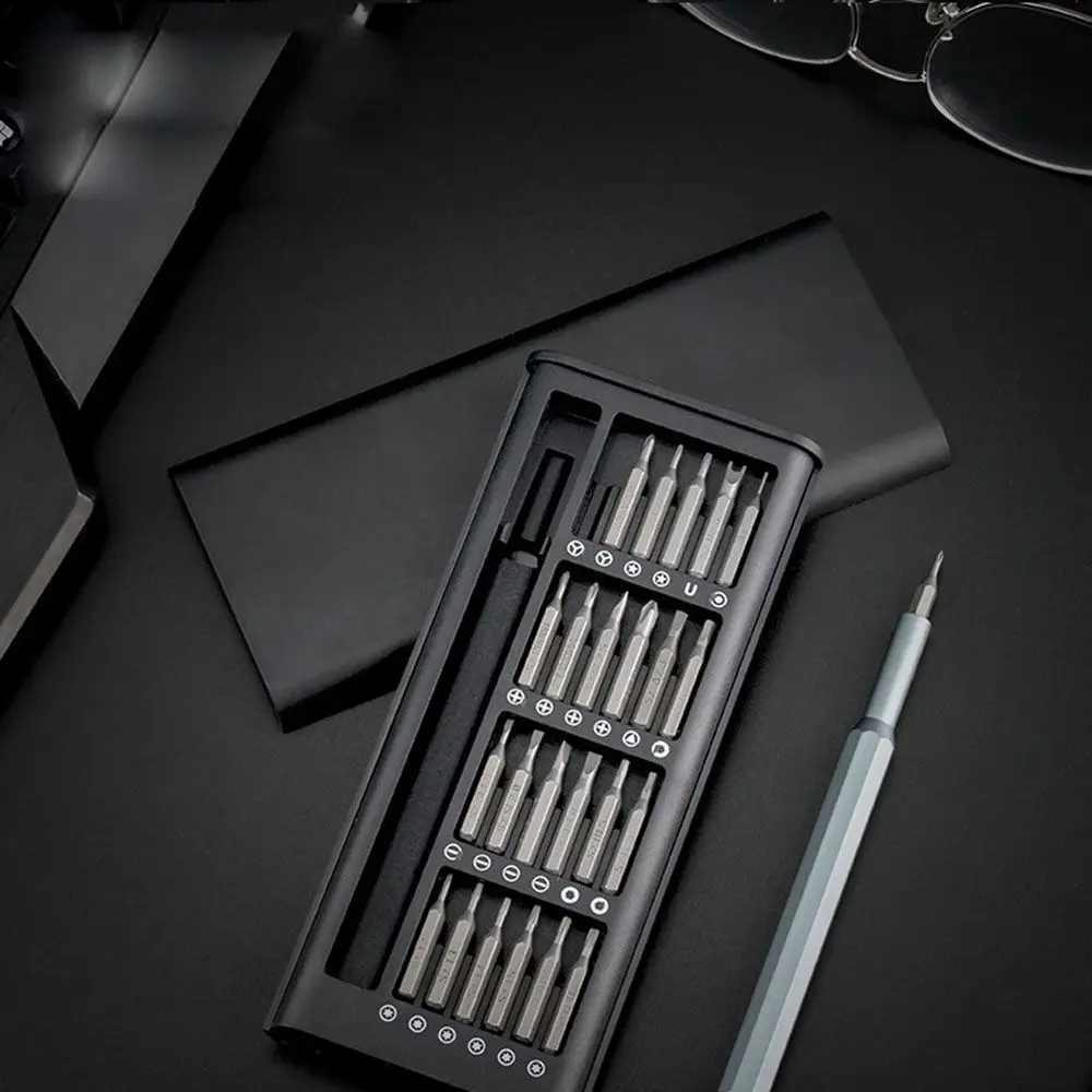 

Precision Screwdriver Set 25 In 1 Magnetic Bits Kit Phillips Torx Hex Screwdriver Multifunctional Bit Tools