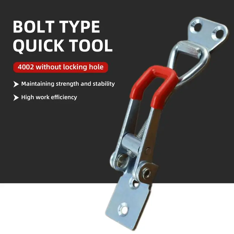 Heavy Duty Toggle Latches Creative Stainless Steel Adjustable For Tool Box Sliding Door Latch Catch Accessories Tools