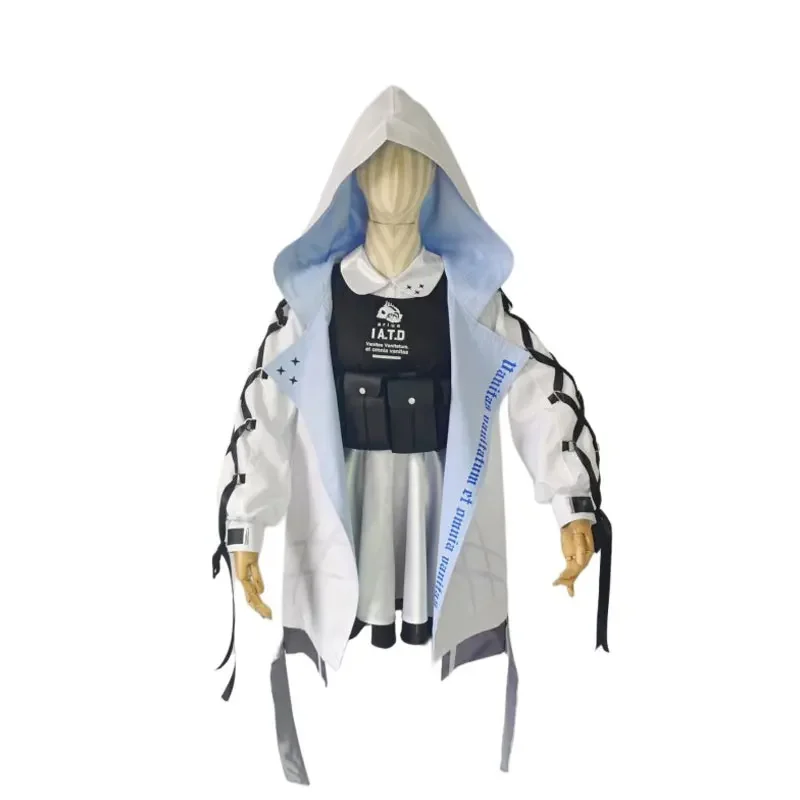 Синий архив Косплей Костюм Аниме Женщины Мужчины Hakari Atsuko пальто жилет платье