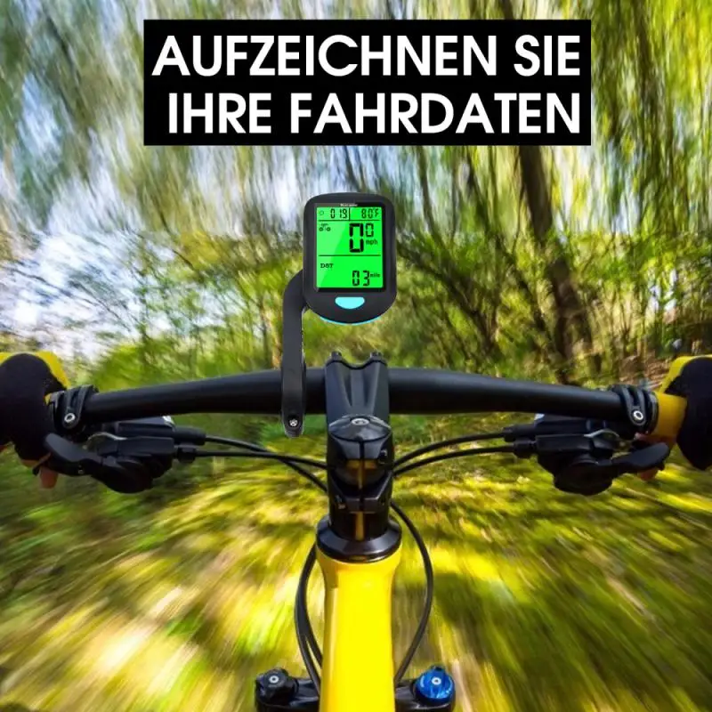 

Wireless Code Meter For Bicycle Riding Odometer Speed Detector Accurate Waterproof Bicycle Speed Detector Bike Accessories