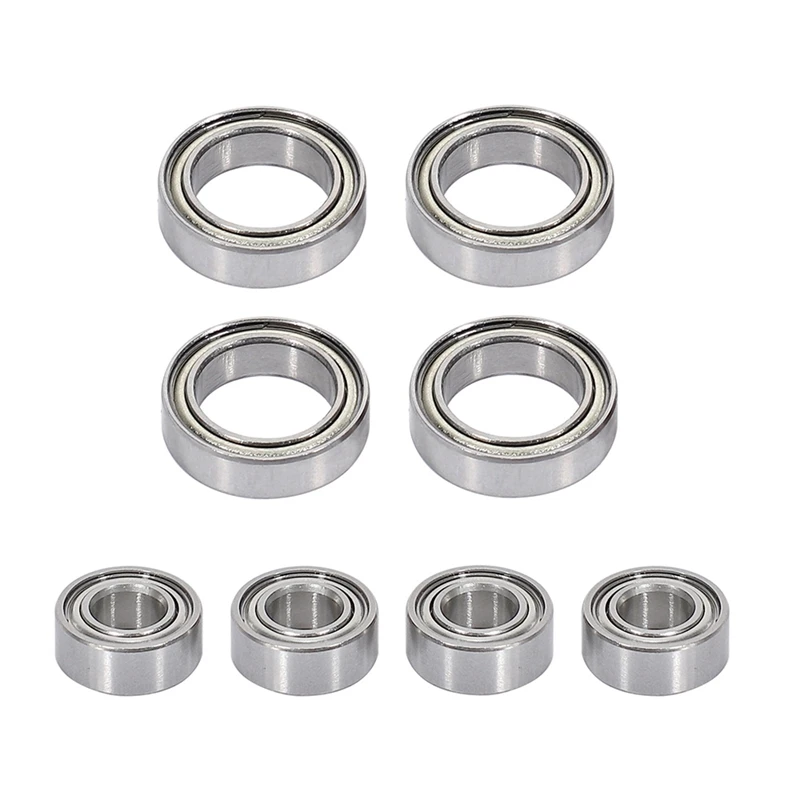 

8Pcs Ball Bearing Set For SG1603 SG1604 SG 1603 UDIRC UD1601 UD1602 UD1603 UD1604 1/16 RC Car Spare Parts Accessories