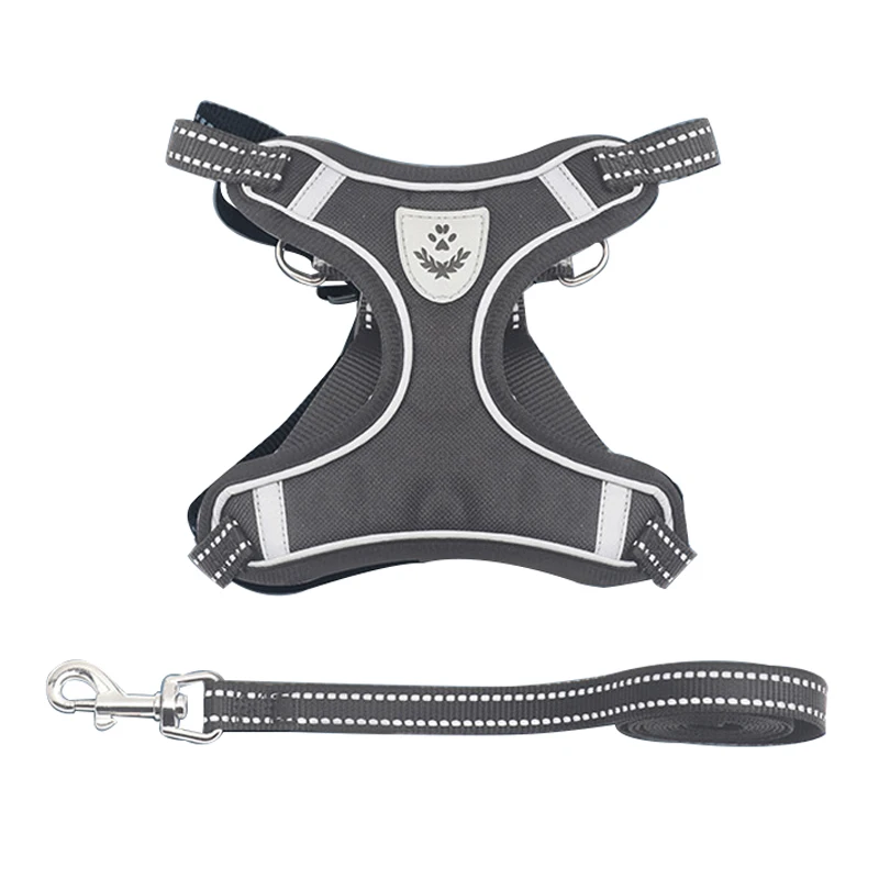 

Free Shipping Items Dogs Belt Pets Harness for Small Dog Collar Cats Accessories Puppy Leather Leash Pet Safety French Bulldog Y