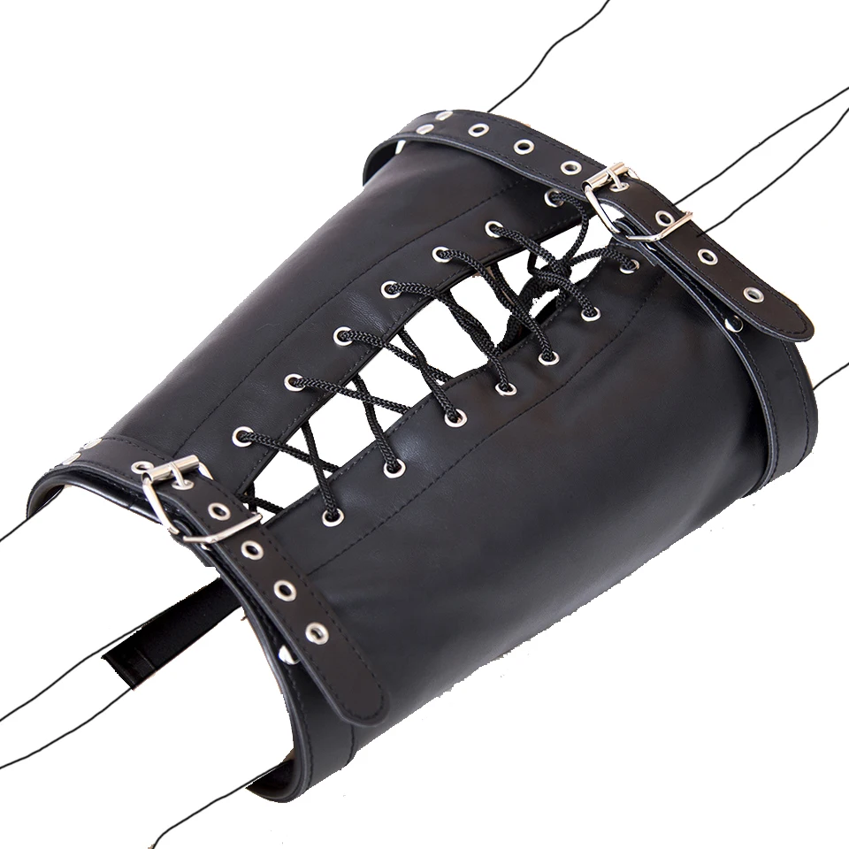 

BDSM Leather Calf Bondage Restraints Fetish Erotic Slave Sex Toys For Couples Women Role Play Sex Shop Adult Games