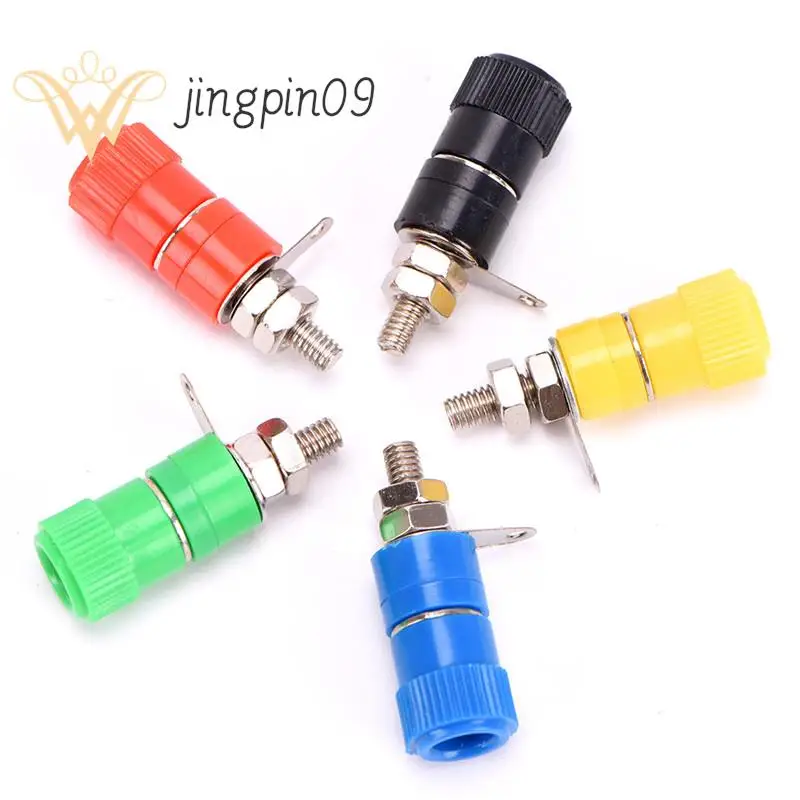 

20Pcs Binding Post Female Socket Jack Suitable For 4mm Banana Plug 5 Color